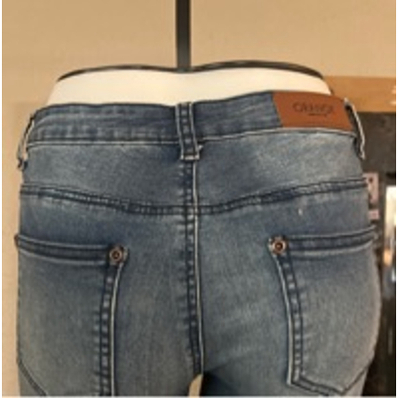 NWT size small women’s denim blue jeans by orange fashion village Canada - Picture 6 of 14